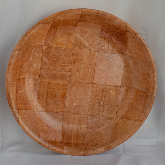 Plat saladier en bois gas3a
