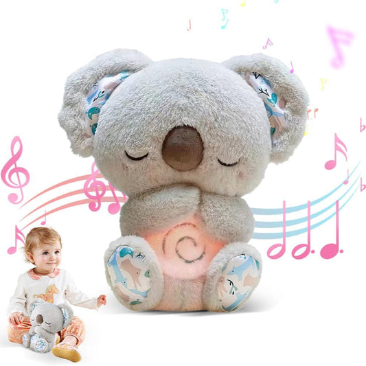 Aeroflux Relief Heartbeat Teddy - Breathing Nightlight Plush