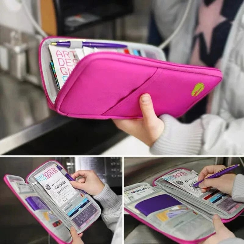 Pochette Portefeuille Sécurité Voyage