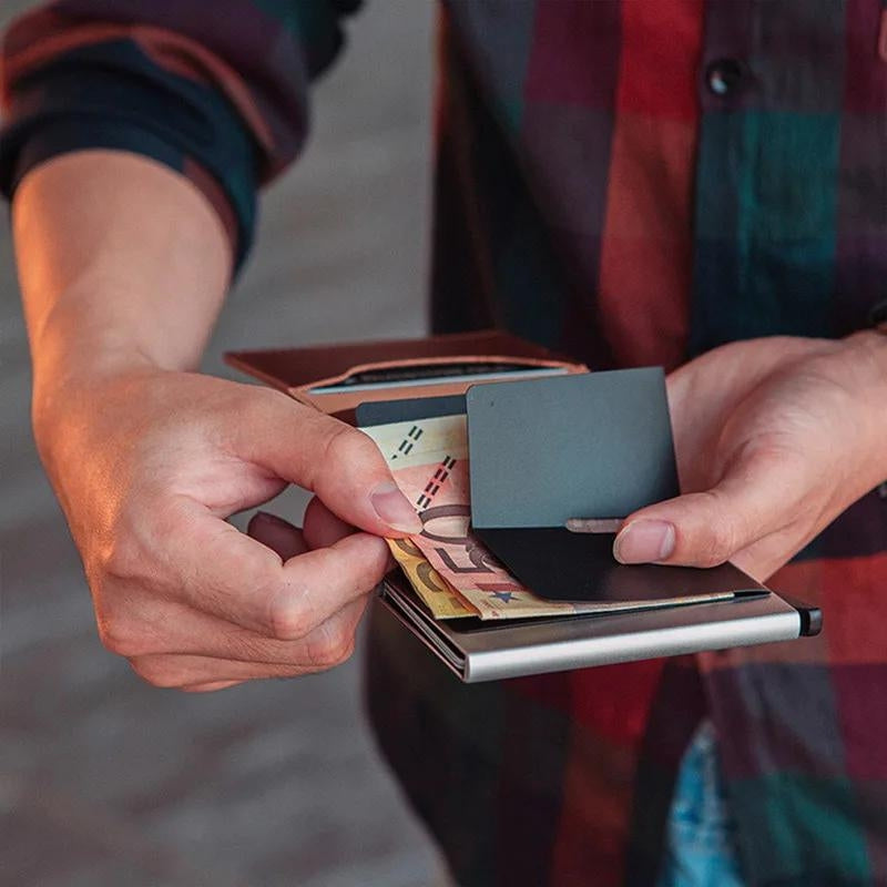 Porte-Cartes RFID Opal Fin Anti-Vol | Le Sac du Voyageur