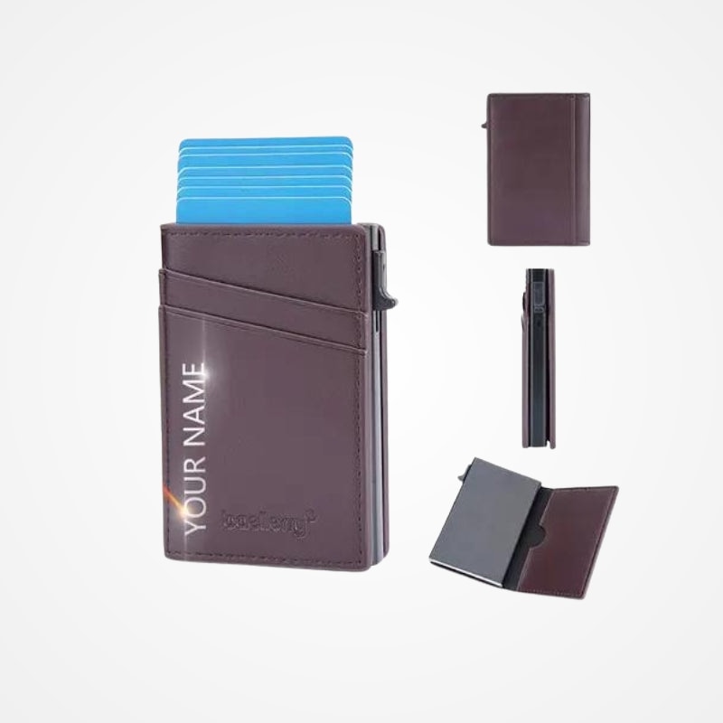 Porte Carte Simili Cuir RFID Compact | Organisez Vos Cartes Facilement | Le Sac du Voyageur