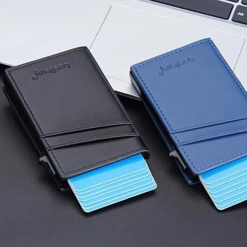 Porte Carte Simili Cuir RFID Compact | Organisez Vos Cartes Facilement | Le Sac du Voyageur