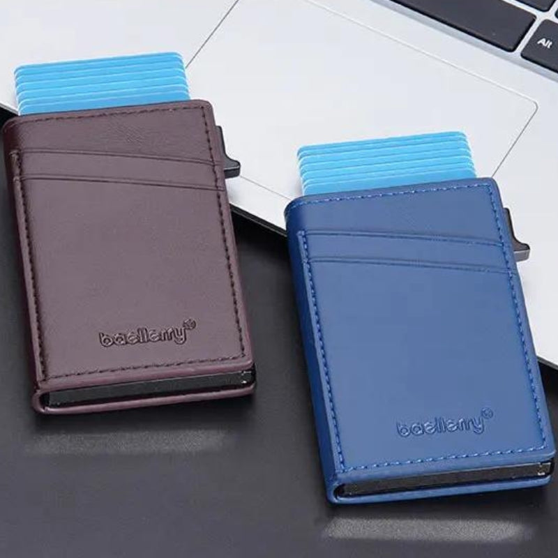 Porte Carte Simili Cuir RFID Compact | Organisez Vos Cartes Facilement | Le Sac du Voyageur