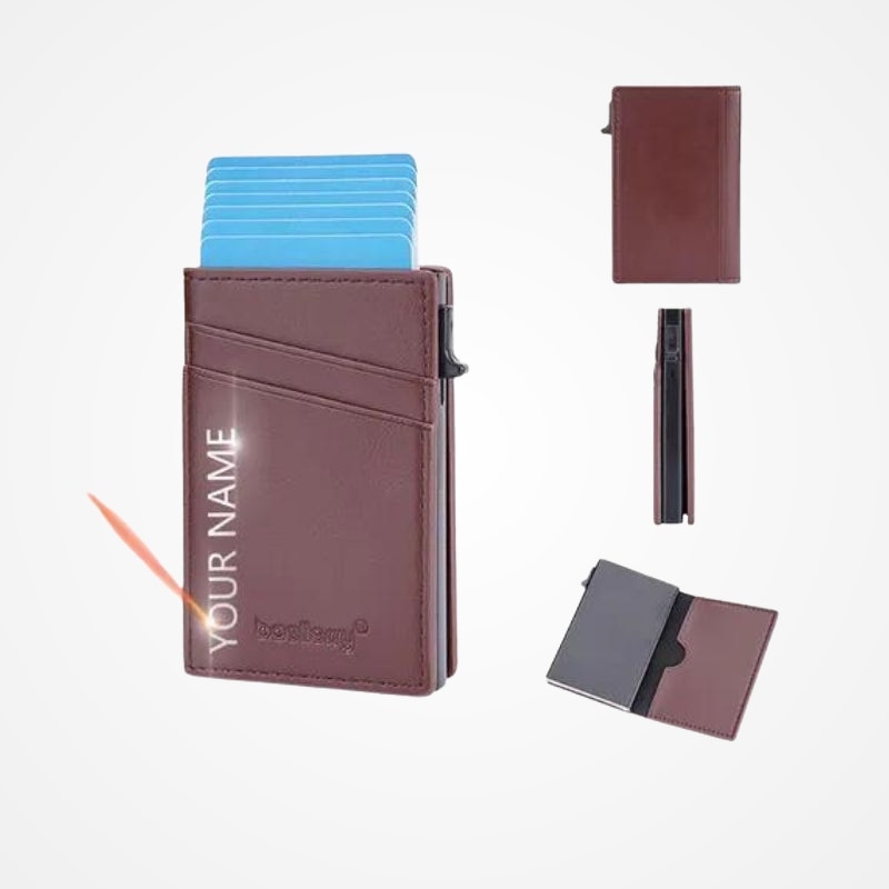 Porte Carte Simili Cuir RFID Compact | Organisez Vos Cartes Facilement | Le Sac du Voyageur