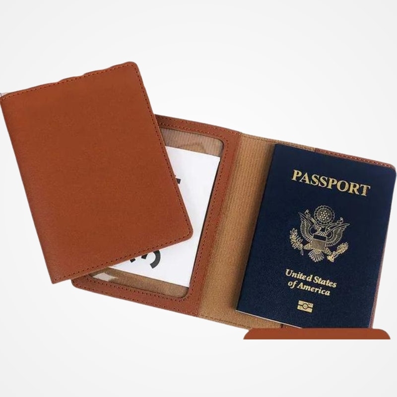Porte Document de Voyage en Simili