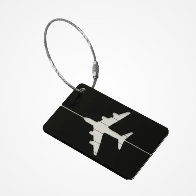 Porte Étiquette Métallique Pour Valise