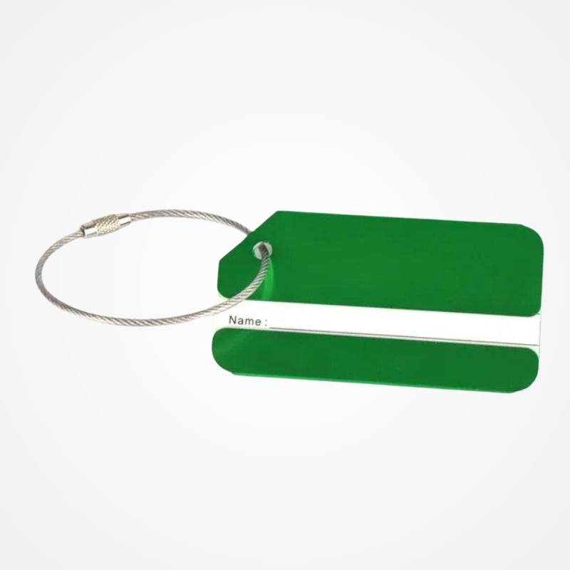 Porte Étiquette Métallique Pour Valise