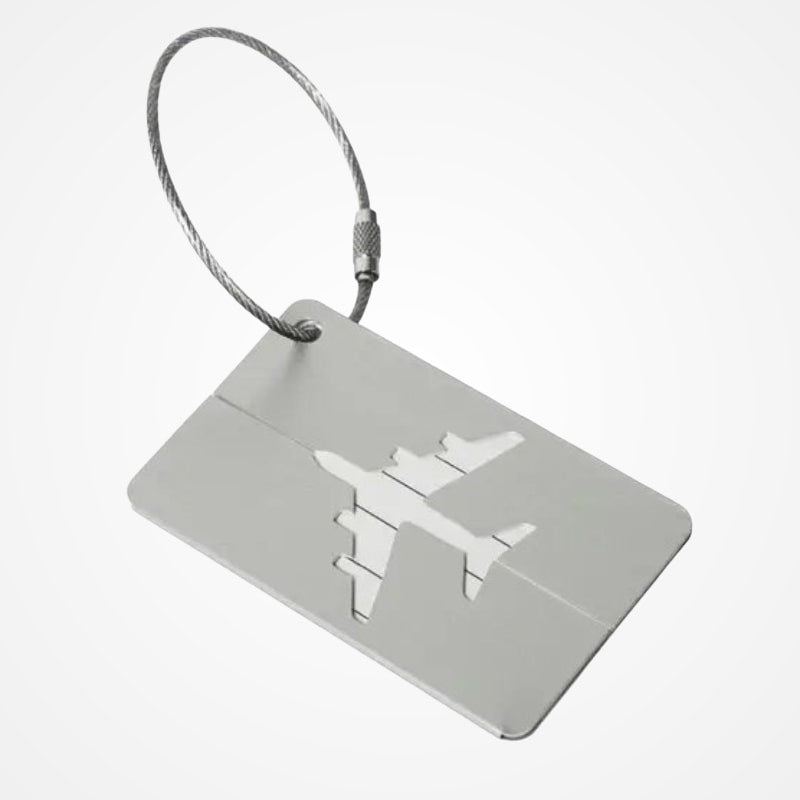 Porte Étiquette Métallique Pour Valise