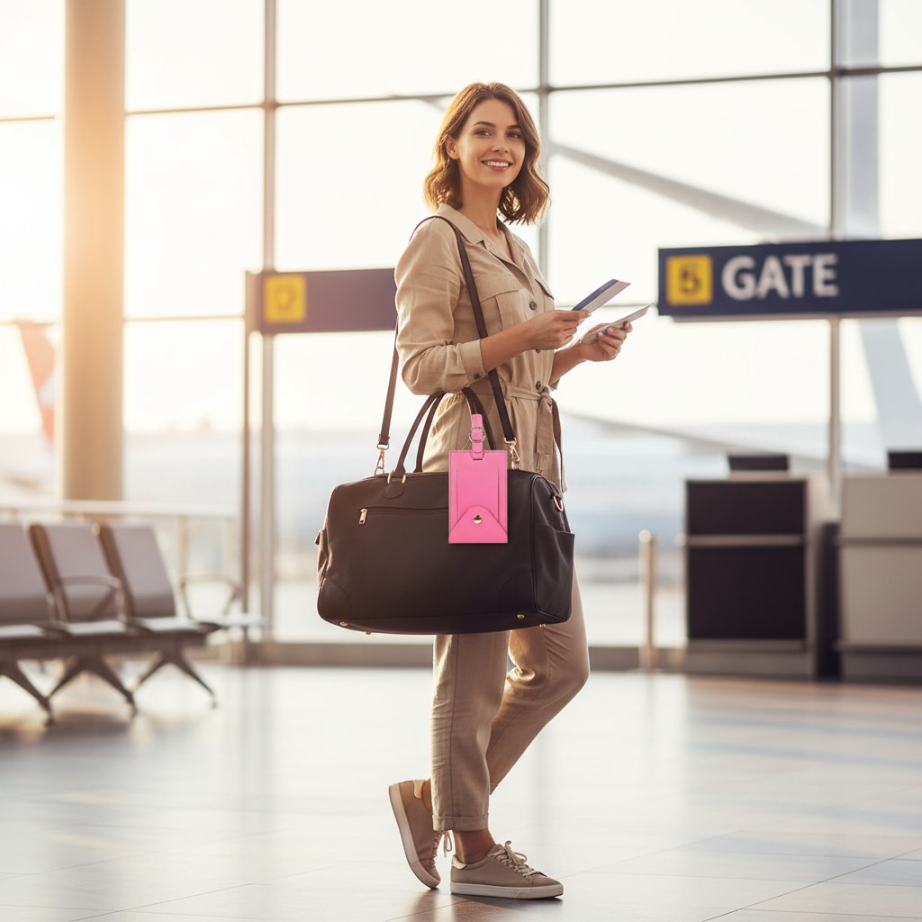 Porte Étiquette Pour Valise