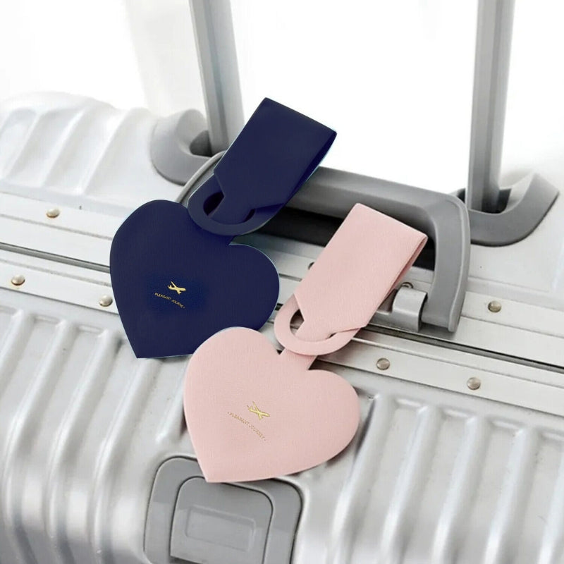 Porte Étiquette Valise en Simili