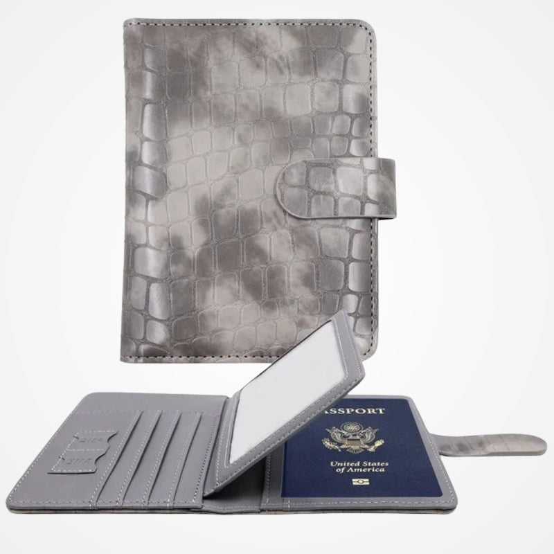 Portefeuille De Voyage Simili Femme
