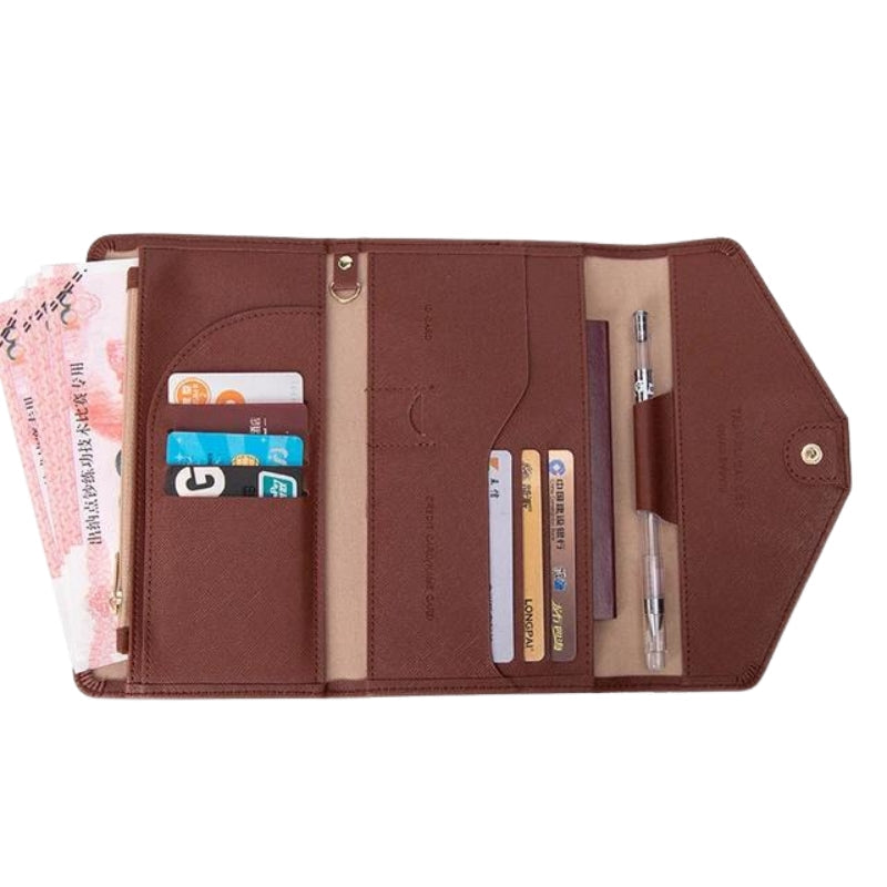 Portefeuille De Voyage Femme