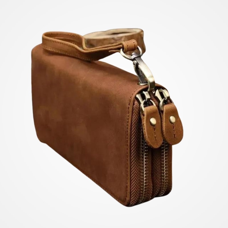 Portefeuille De Voyage Homme Cuir