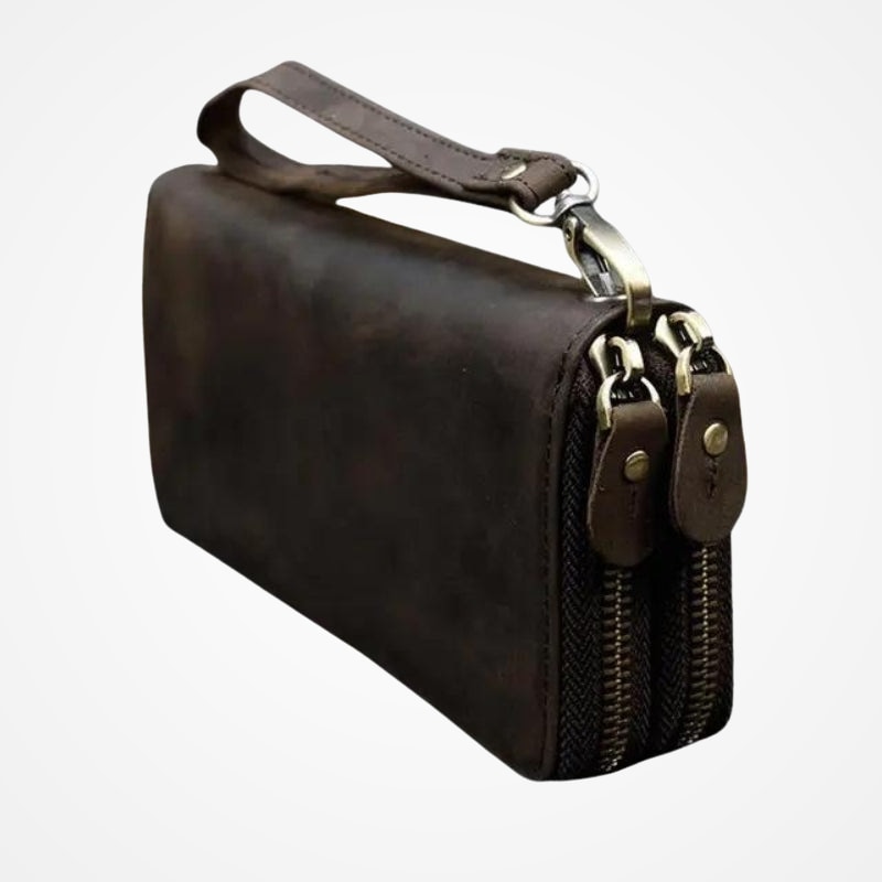 Portefeuille De Voyage Homme Cuir