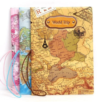 Protège Passeport Carte du Monde – photo 5