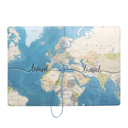 Protège Passeport Carte du Monde – photo 4