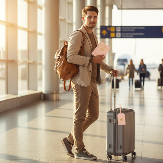 Protège Passeport Et Etiquette Valise