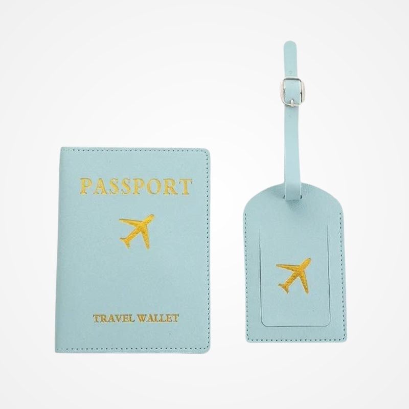 Protège Passeport Et Etiquette Valise