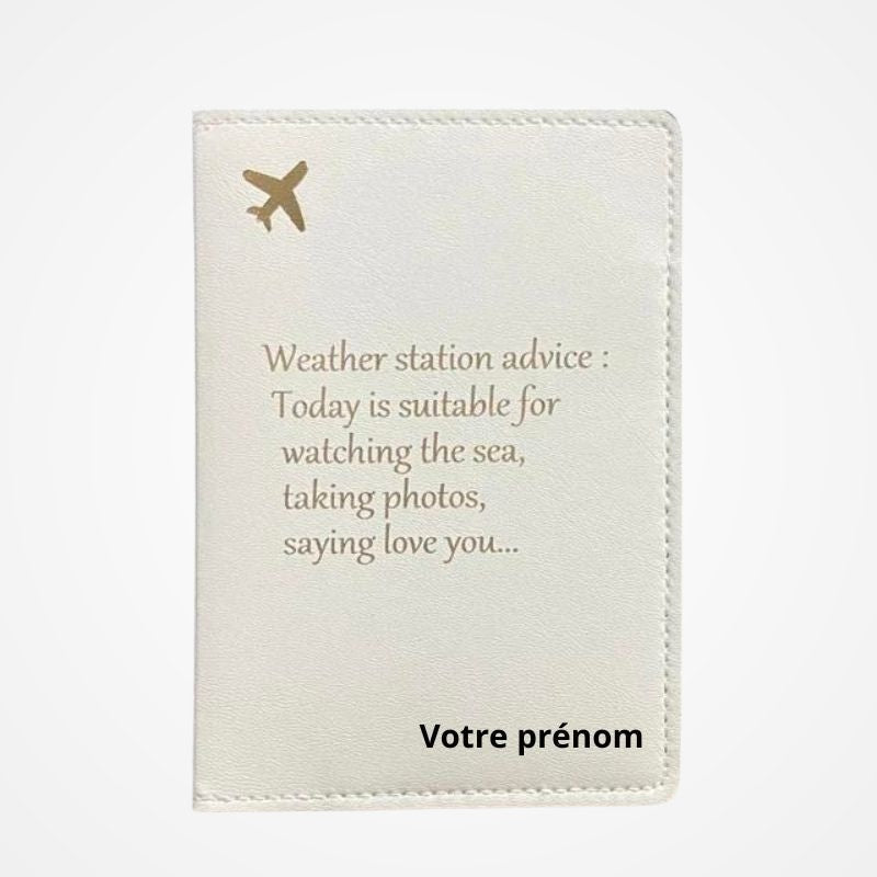 Protège Passeport Personnalisé