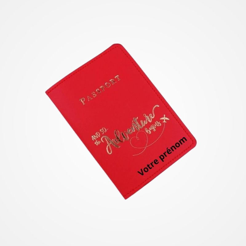 Protège Passeport Personnalisé