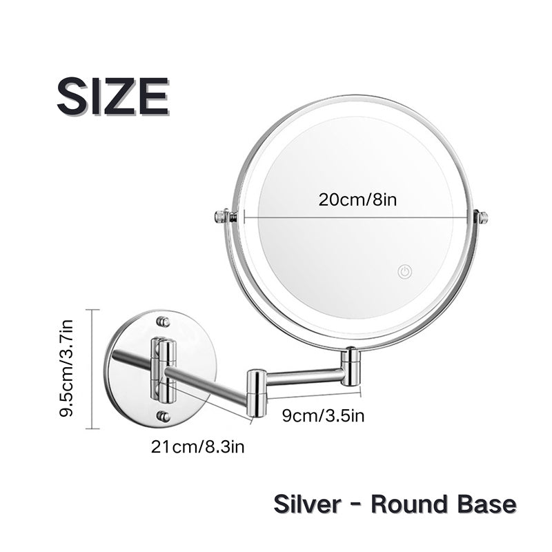 Miroir Rechargeable, LED