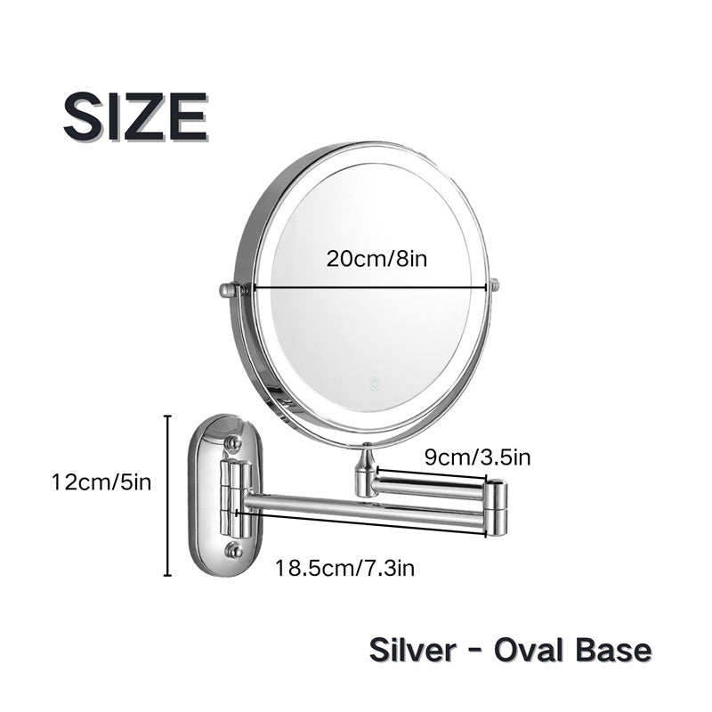 Miroir Rechargeable, LED