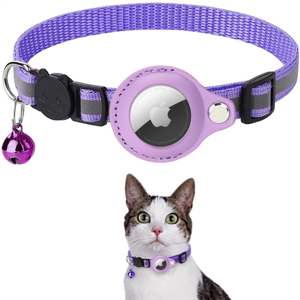Collier Traceur GPS pour Chat, réfléchissant