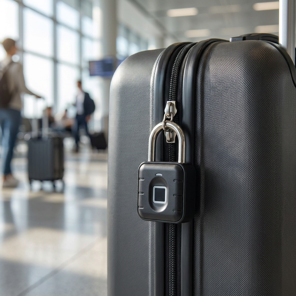 Zéphyr - Cadenas Connecté Bluetooth à Empreinte Digitale