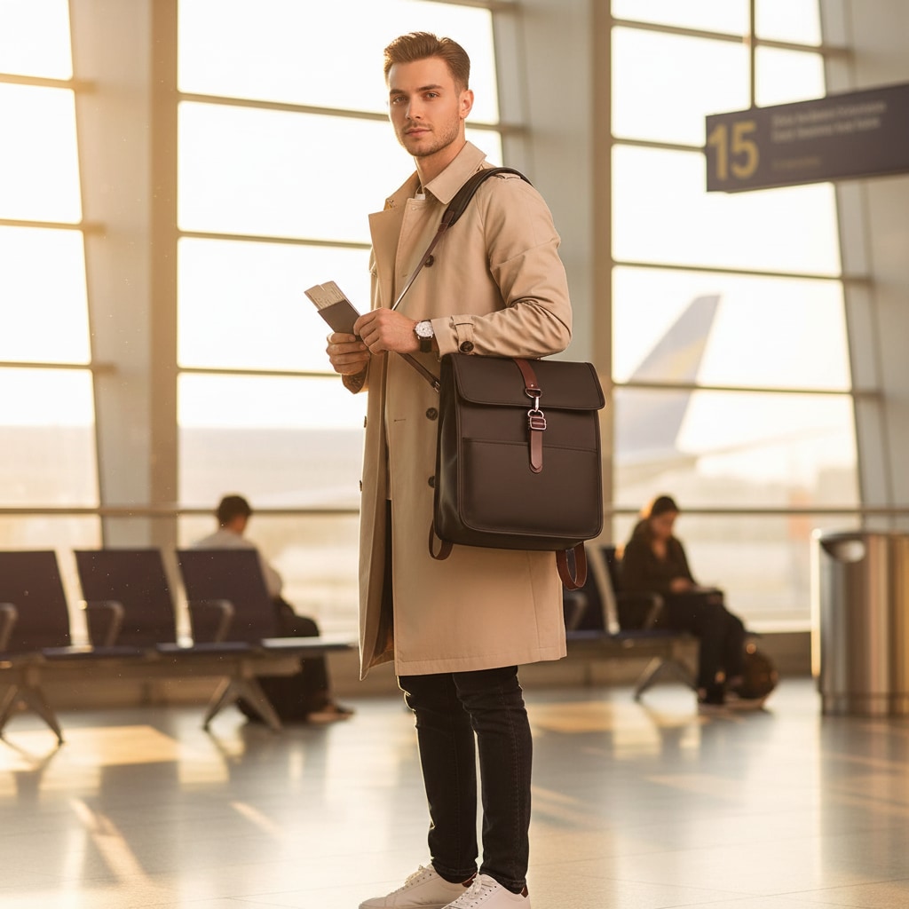 ARNEB - Sac À Dos Avec Poche Ordinateur