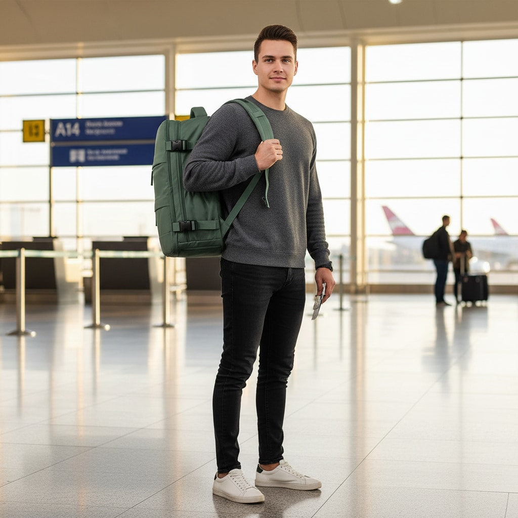 DUBHE - Sac à dos cabine avion 40x20x25 Ryanair