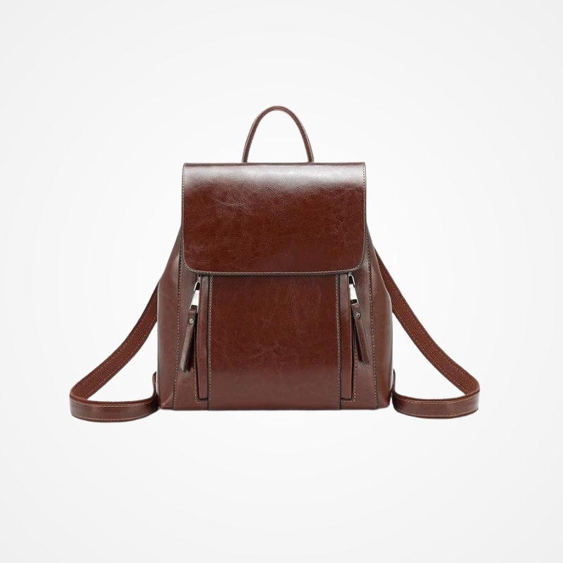 AERIS - Petit Sac À Dos En Cuir Femme