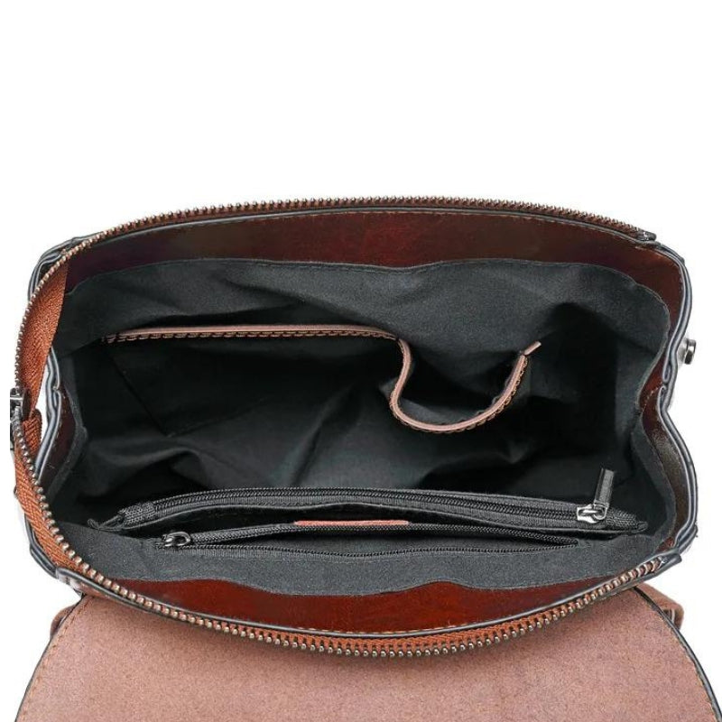 AERIS - Petit Sac À Dos En Cuir Femme
