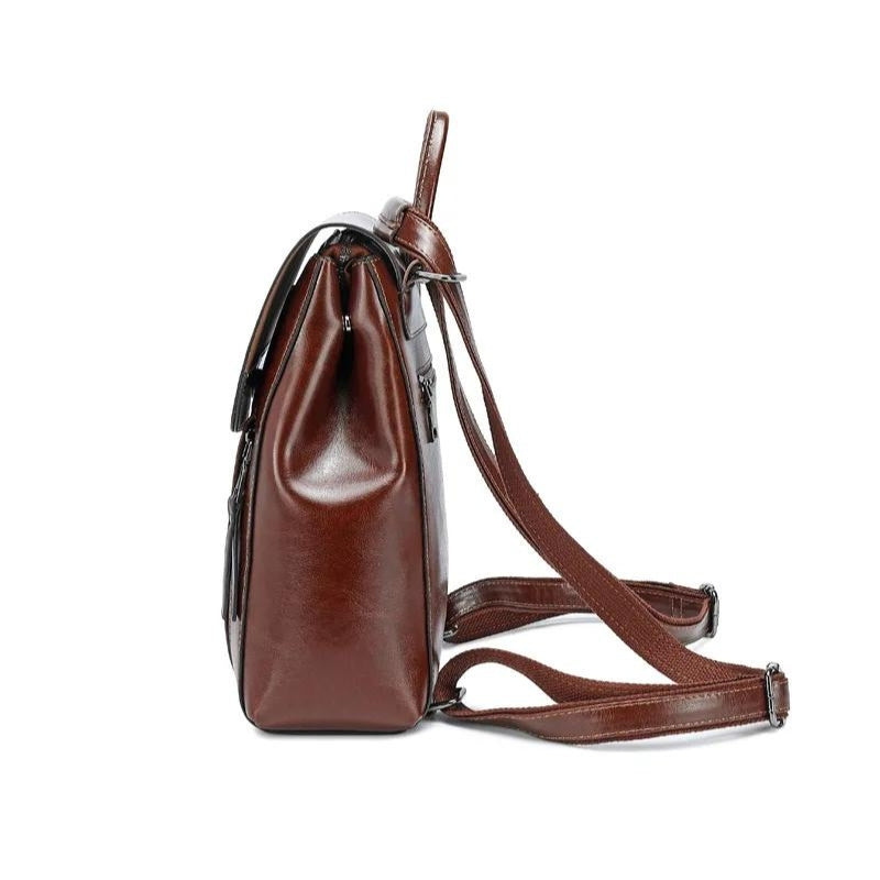AERIS - Petit Sac À Dos En Cuir Femme