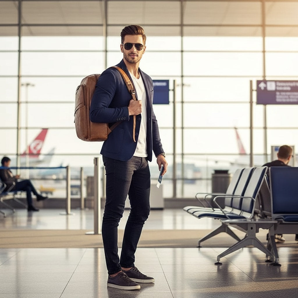 SUHAIL - Sac À Dos Homme Cuir