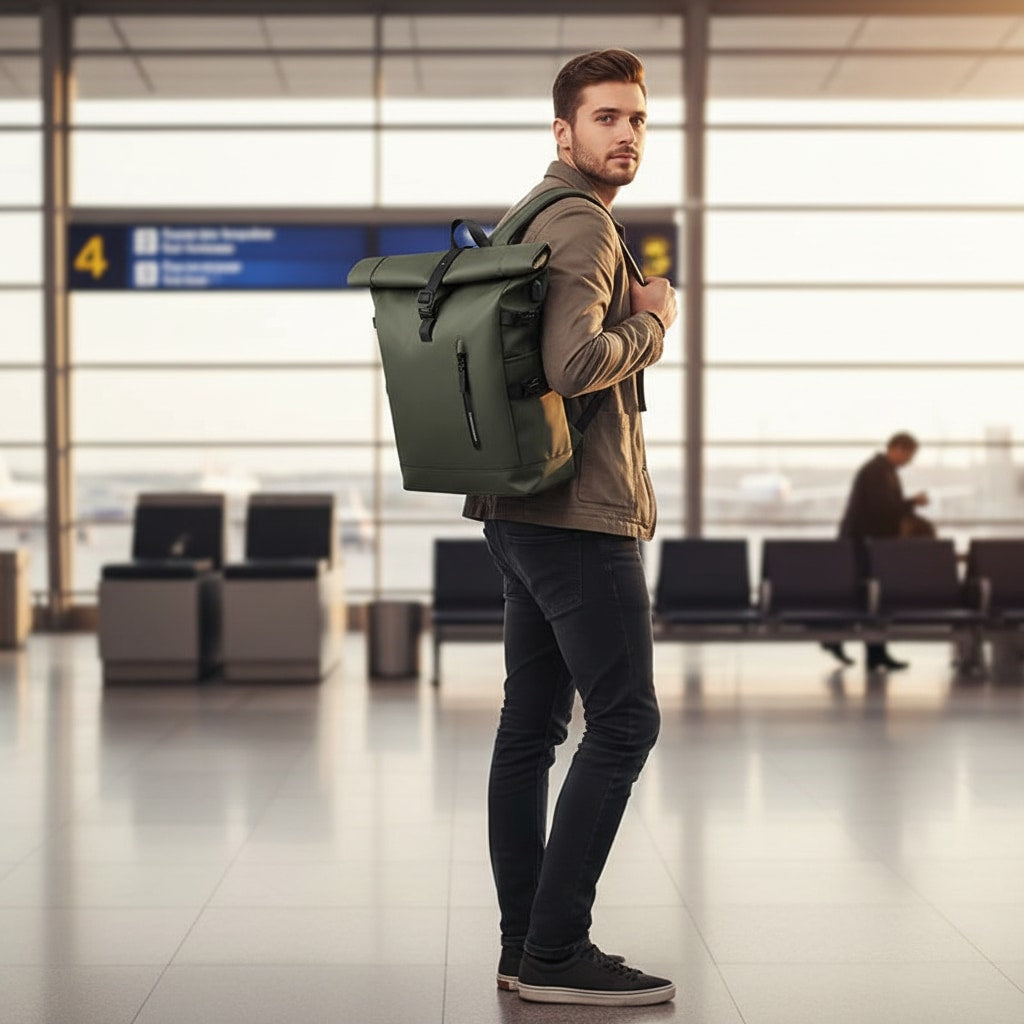 VERGUE - Sac À Dos Roll Top Étanche