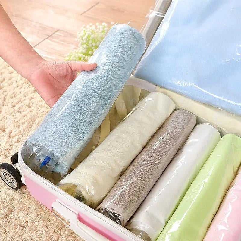 Nomade - Sac Compression Voyage Sans Aspirateur