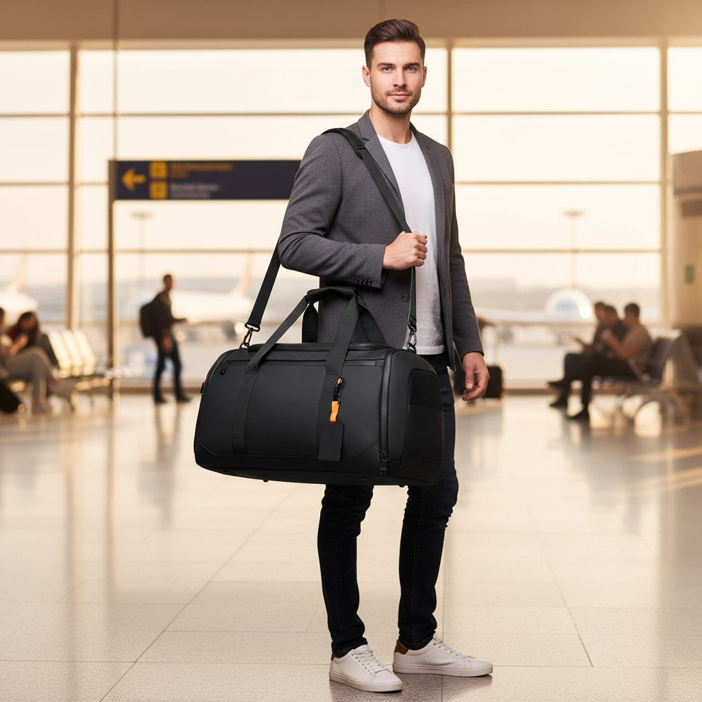 KOCAB - Sac De Sport Homme Avec Compartiment Chaussures