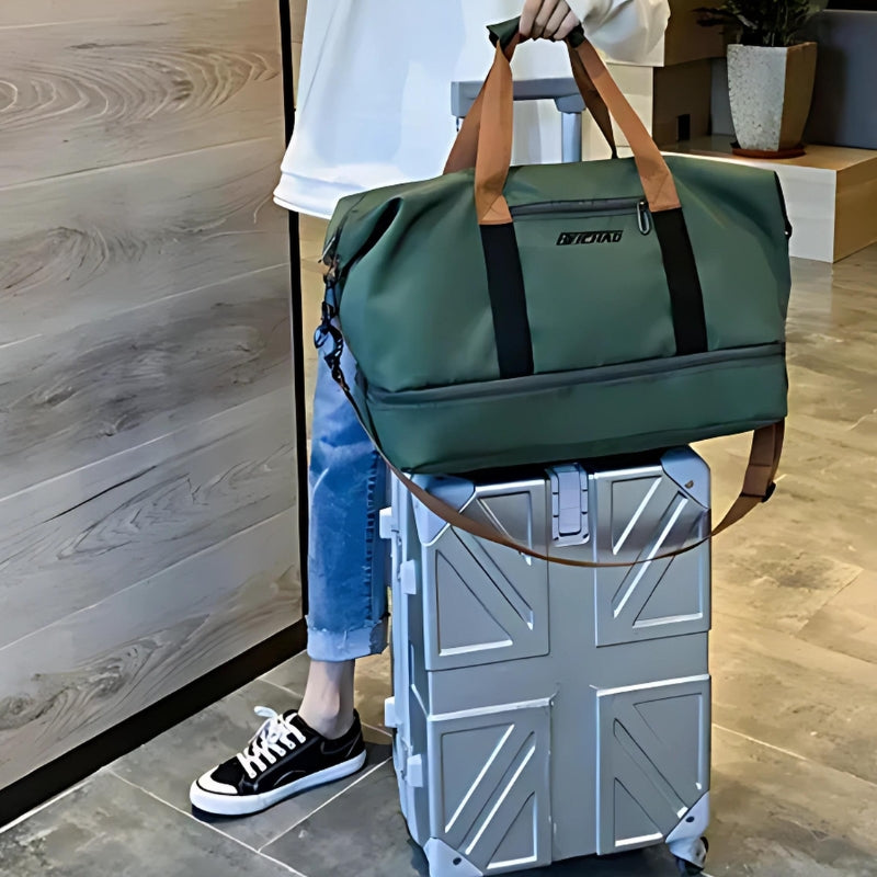 DASORIA - Sac de Voyage avec Rangement Chaussures