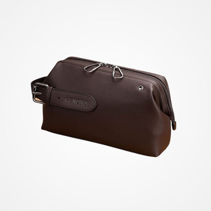 Sac de Voyage et Trousse de Toilette Homme – coloris Marron