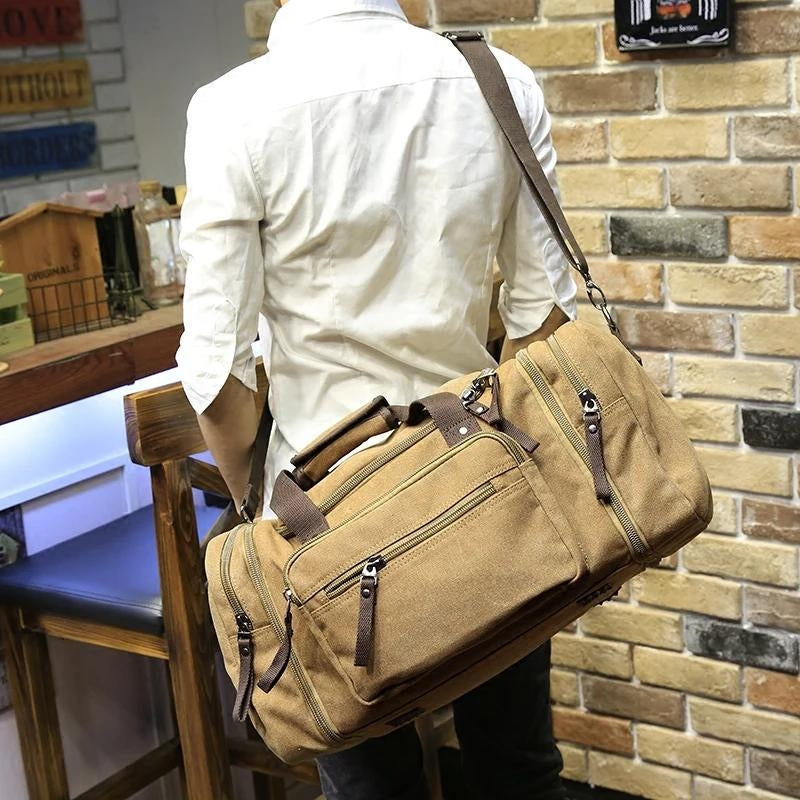 EMPYREA - Sac de Voyage Homme en Toile