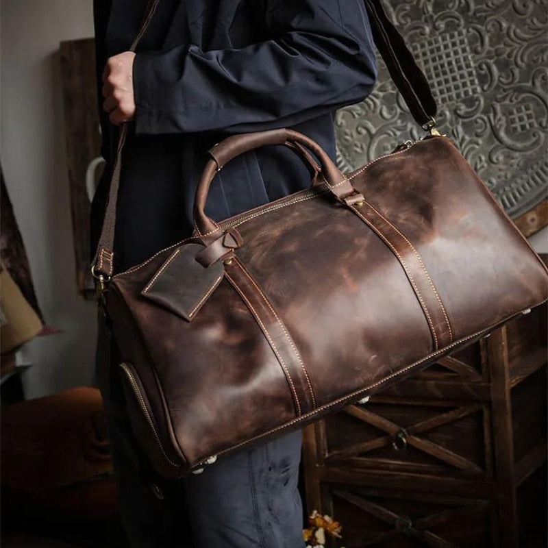 NIMBOLITE - Sac pour Homme en Cuir