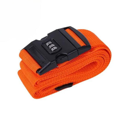 Sangle à Bagages à Combinaison – coloris Orange