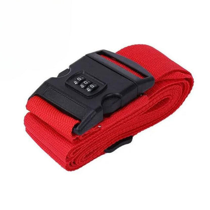 Sangle à Bagages à Combinaison – coloris Rouge