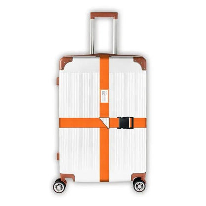 Sangle de Valise en Croix – coloris Orange