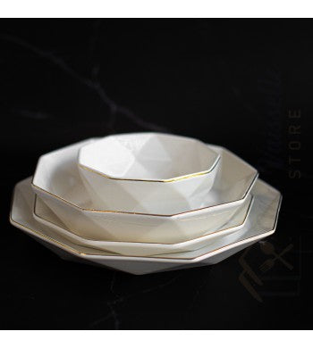 Set de 6 verres à eau Gold Touch 300ml