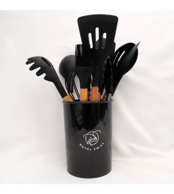 Lot de 6 verres à eau strié liseré or 200ml