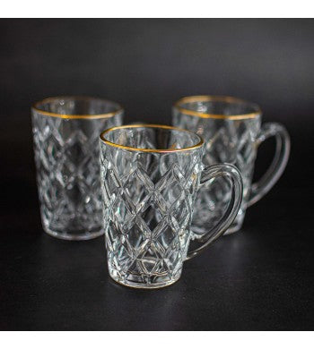 Set de 6 verres à thé ou café 190ml