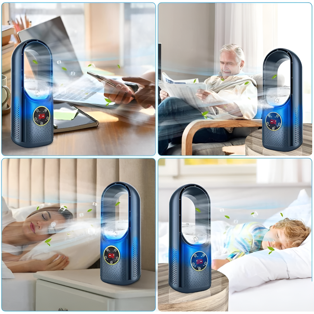 Ventilateur Silencieux Portable