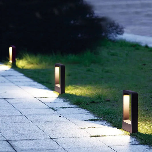 Modern Outdoor Garden Light - IP68 Weatherproof Design