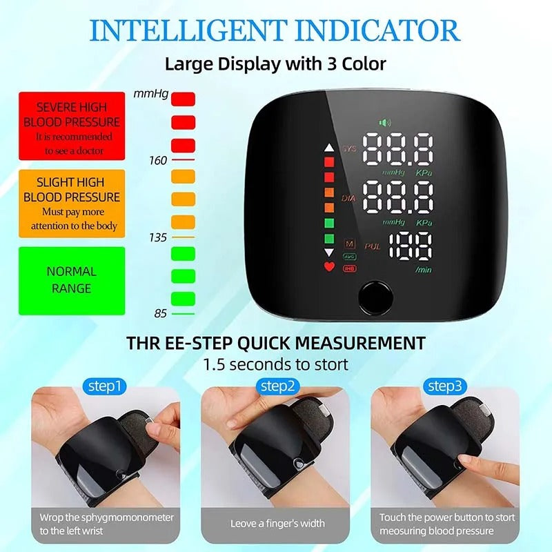 Tensiomètre de Poignet Intelligent